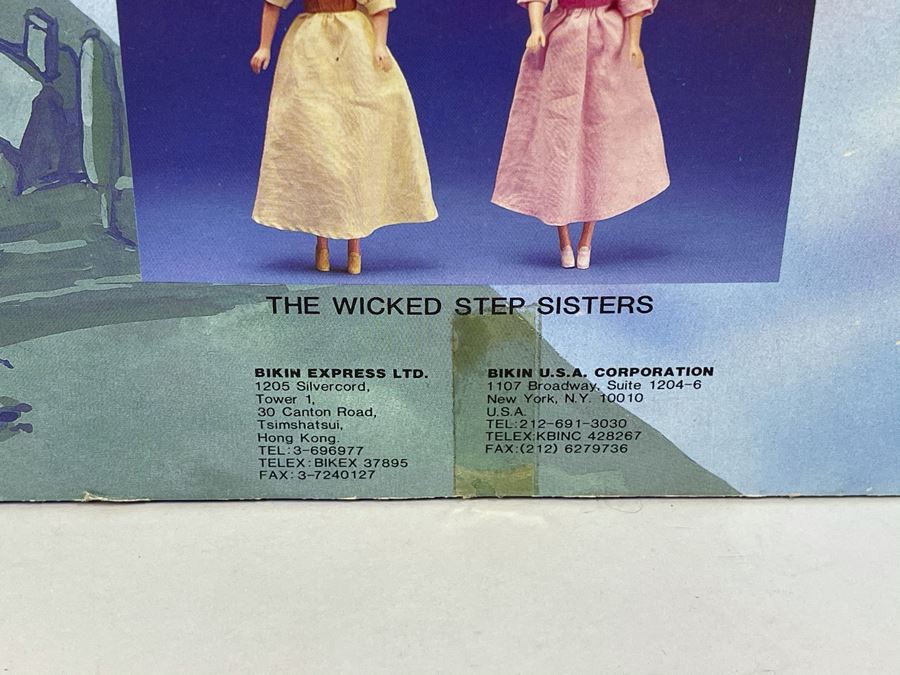 Vintage Disney's Cinderella Anastasia Doll New In Damaged Box [Photo 7]