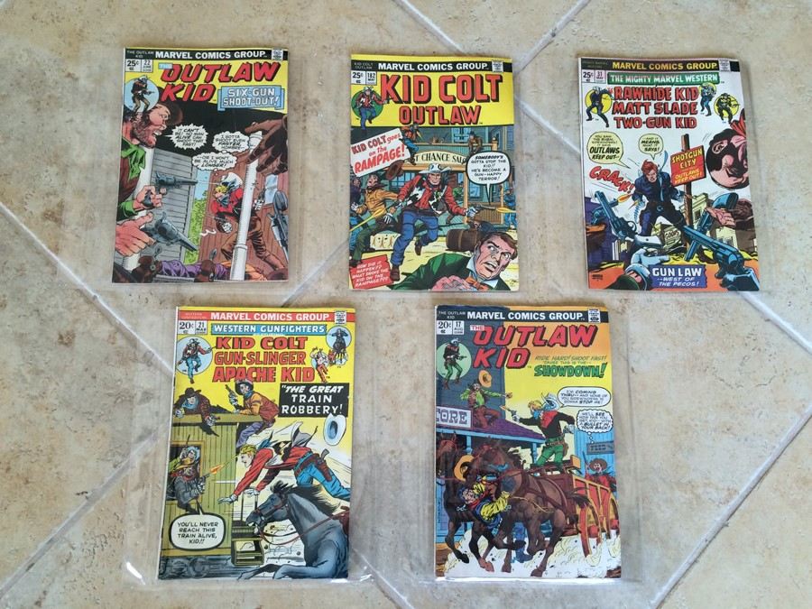 Cowboy Western Vintage Comic Books
