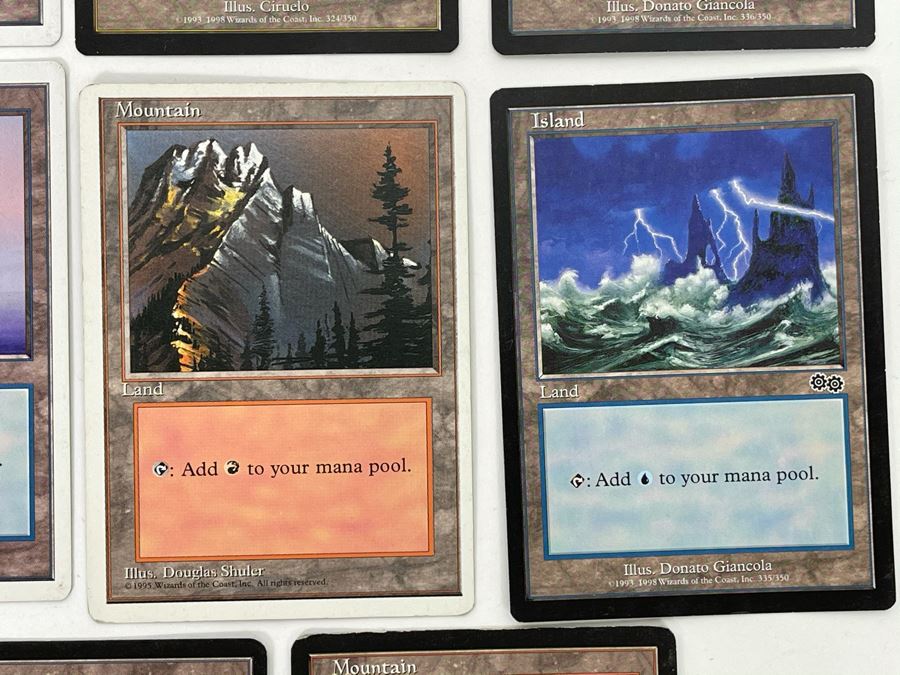 (14) Magic The Gathering Deckmasters Cards