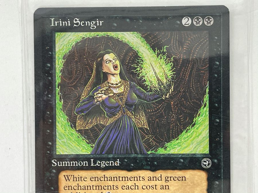 Signed Magic The Gathering Irini Sengir Card [Photo 2]