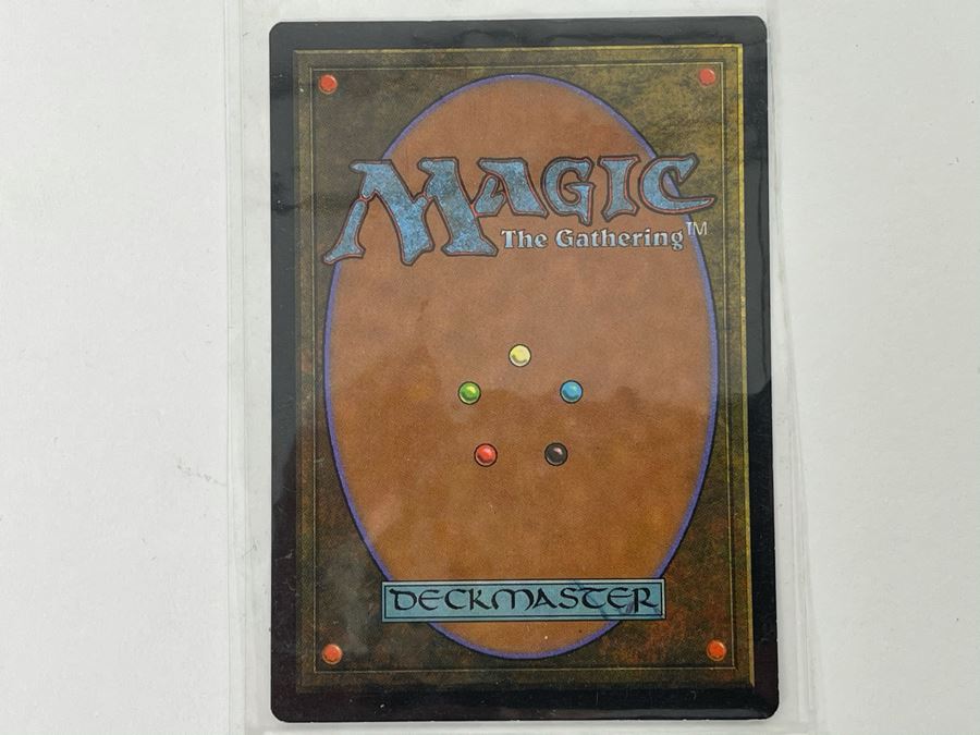Signed Magic The Gathering Necromancy Card [Photo 5]
