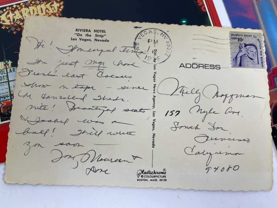 Collection Of Vintage Las Vegas Nevada Postcards And New Frontier Hotel Menu In Las Vegas [Photo 17]