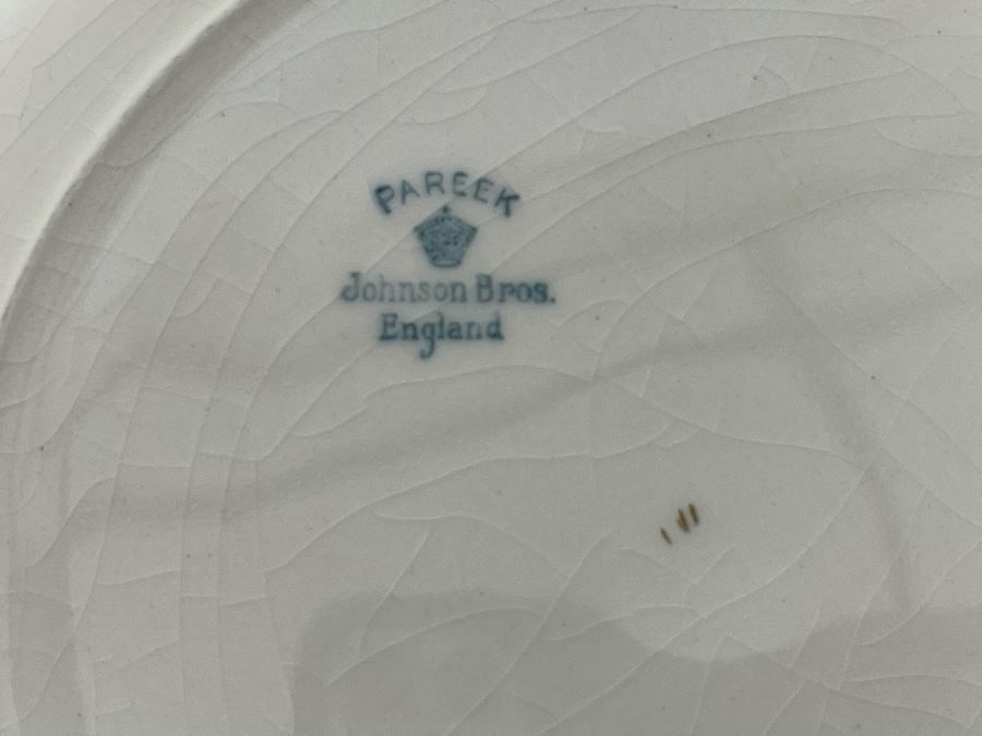 Long May They Reign Pareek Johnson Bros England Plate 11'R [Photo 4]