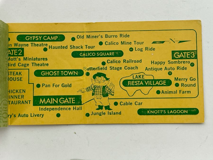 Vintage 1970s Knott's Berry Farm Tickets [Photo 7]