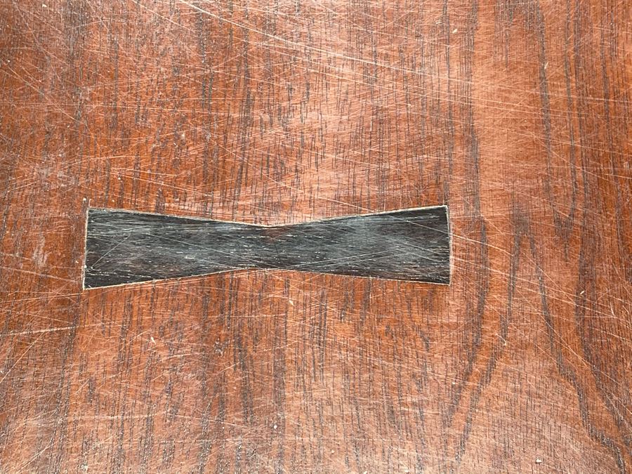 Impressive Heavy TEAK Wood Modern Lines 2-Drawer Desk From RAEN (RAEN Recently Grew Into Bigger Space) 84W X 42.5D X 31H [Photo 7]