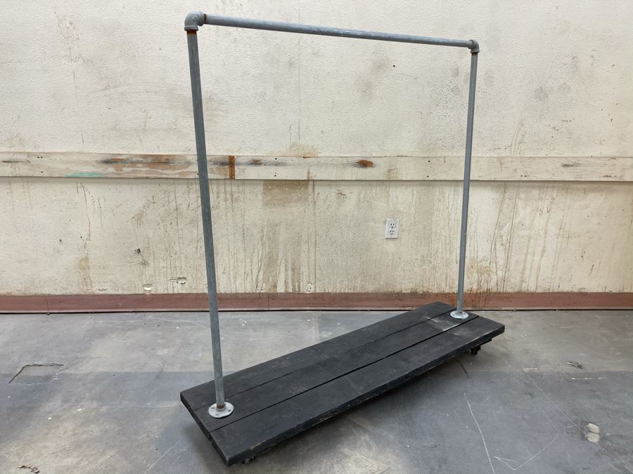 Handcrafted Industrial Clothing Rack From RAEN (RAEN Recently Grew Into Bigger Space) 56W X 16D X 56H [Photo 3]