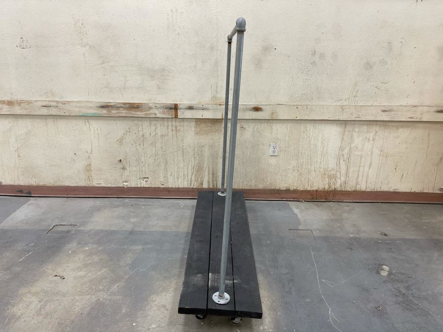 Handcrafted Industrial Clothing Rack From RAEN (RAEN Recently Grew Into Bigger Space) 56W X 16D X 56H [Photo 4]