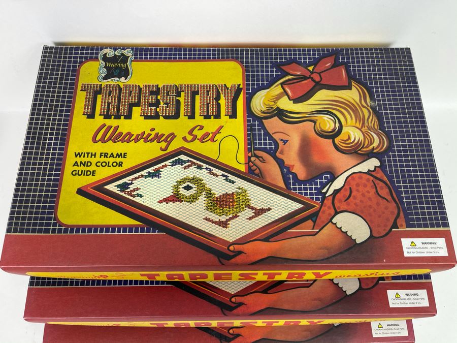 Set Of Three New Children's Learning Tapestry Weaving Sets [Photo 4]