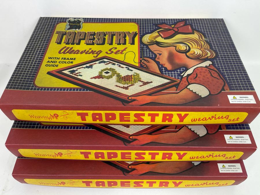 Set Of Three New Children's Learning Tapestry Weaving Sets [Photo 3]