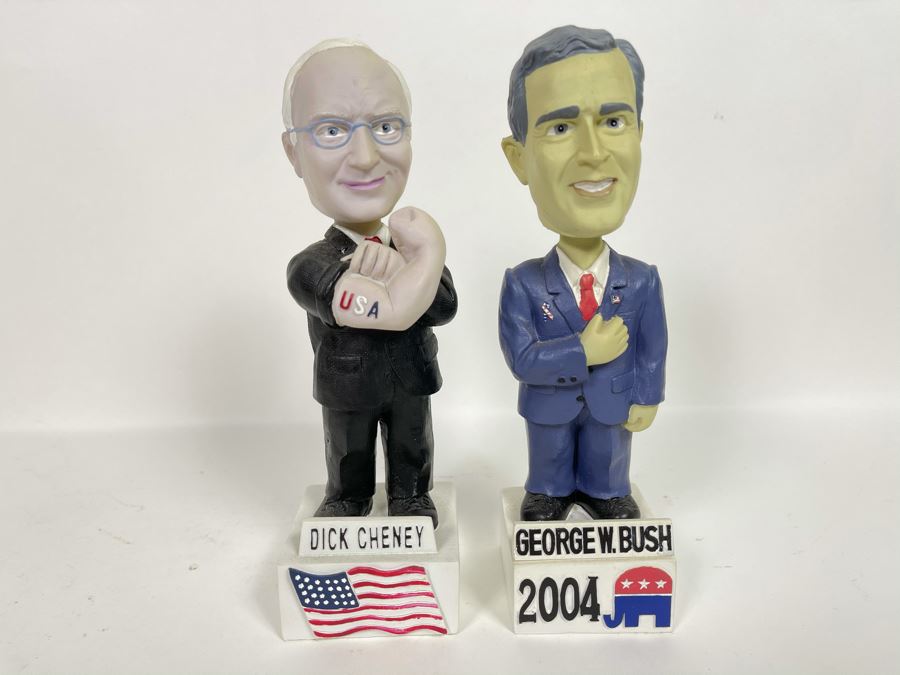 Dick Cheney And George W. Bush 1984 Bobbleheads
