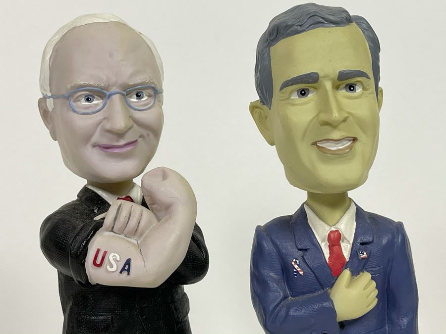 Dick Cheney And George W. Bush 1984 Bobbleheads [Photo 3]
