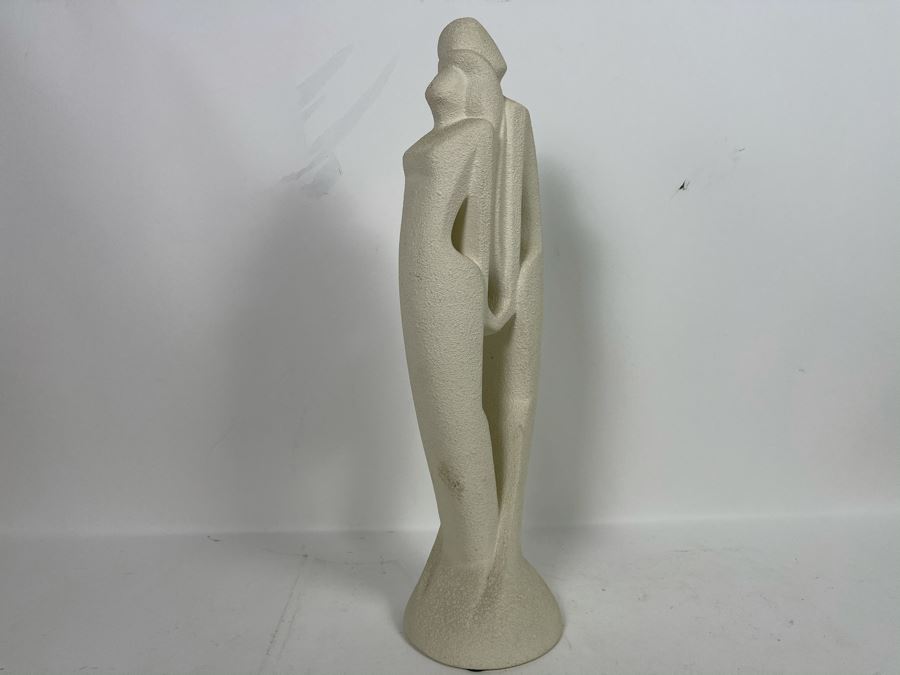 Royal Haeger White Man And Woman Statue 20H [Photo 2]