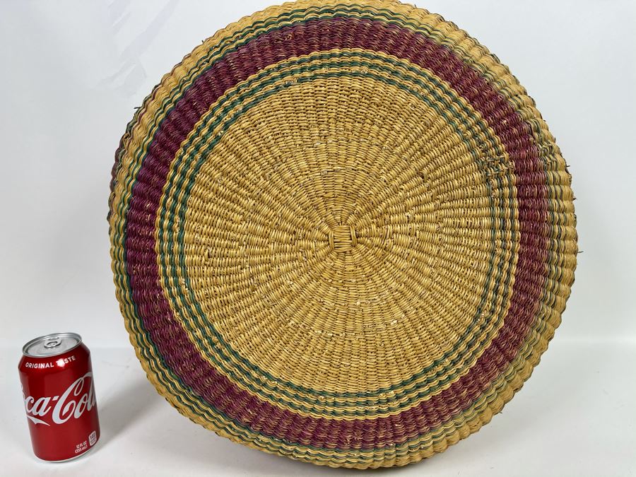 Alafiia Woven Basket Handmade In Ghana 20 X 12 [Photo 5]