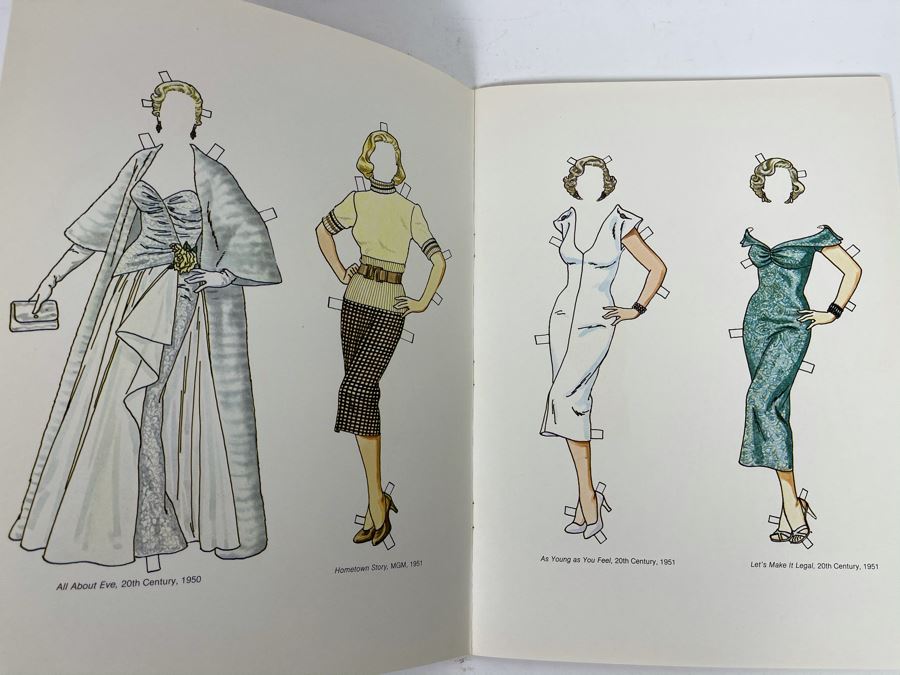 Vintage 1979 New Marilyn Monroe Paper Dolls By Tom Tierney [Photo 5]
