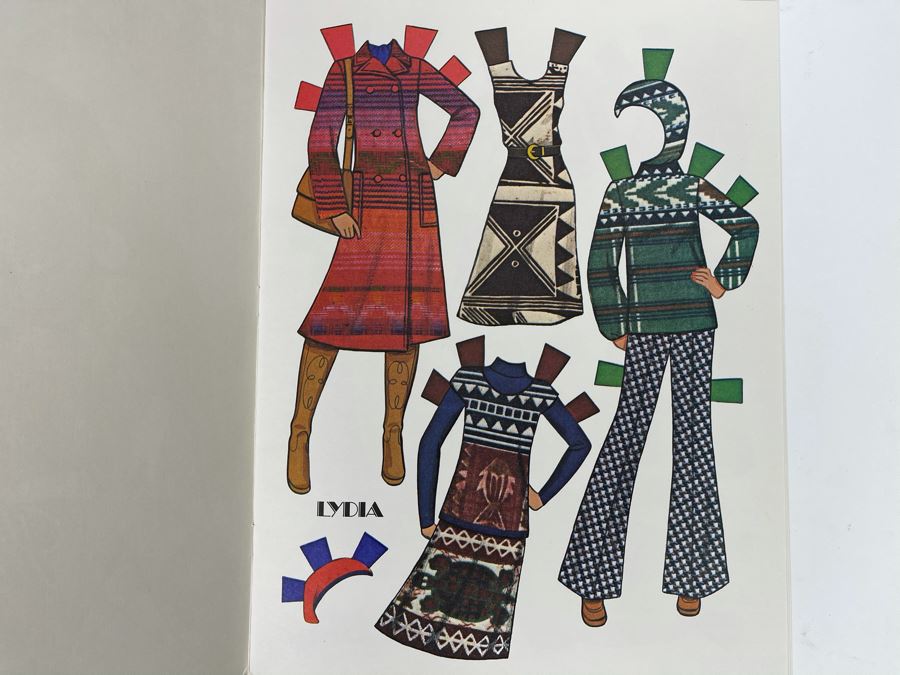 Vintage 1977 New Lydia Paper Doll Book [Photo 3]
