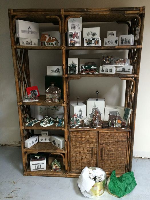 Huge Lot of Department 56 Heritage Village Collection