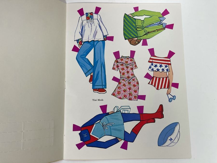 Vintage 1978 New MODS Matchin' Paper Dolls And (2) Tini Mods Paper ...