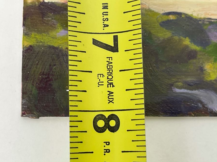 Original David Rickert Oil Painting Of La Jolla Coastline 10 X 8 [Photo 11]