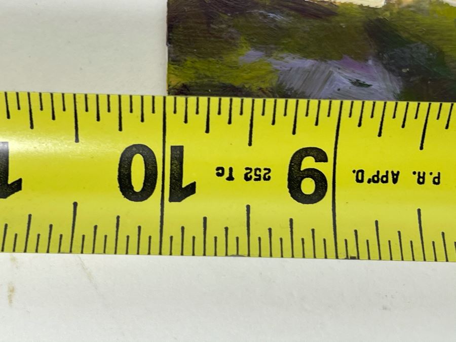 Original David Rickert Oil Painting Of La Jolla Coastline 10 X 8 [Photo 10]