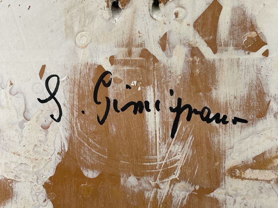 Set Of Four Hand-Painted Signed Italian Tiles 5 X 6.5 [Photo 7]