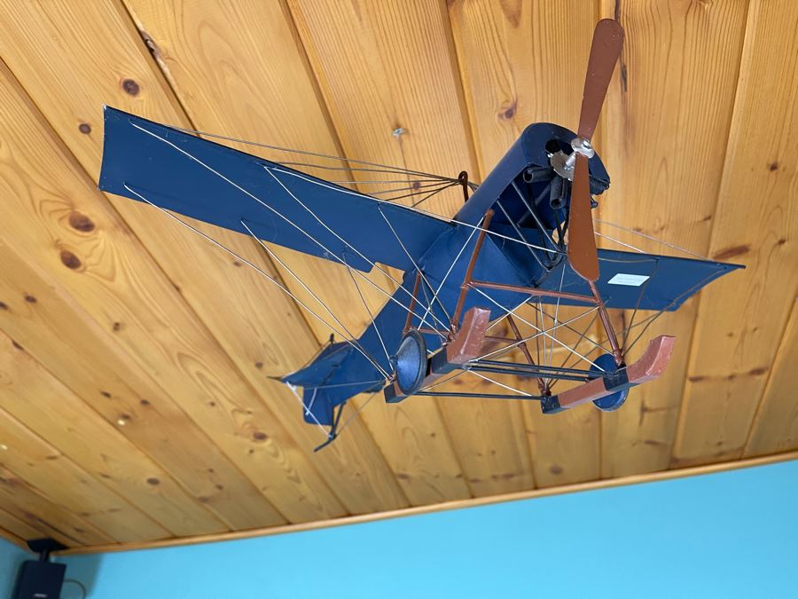 Pottery Barn Metal Airplane Model [Photo 3]