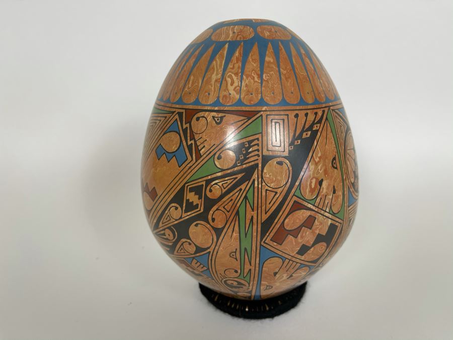 Signed Mata Ortiz Indian Art Pottery Mexico 6W X 8.5H [Photo 4]