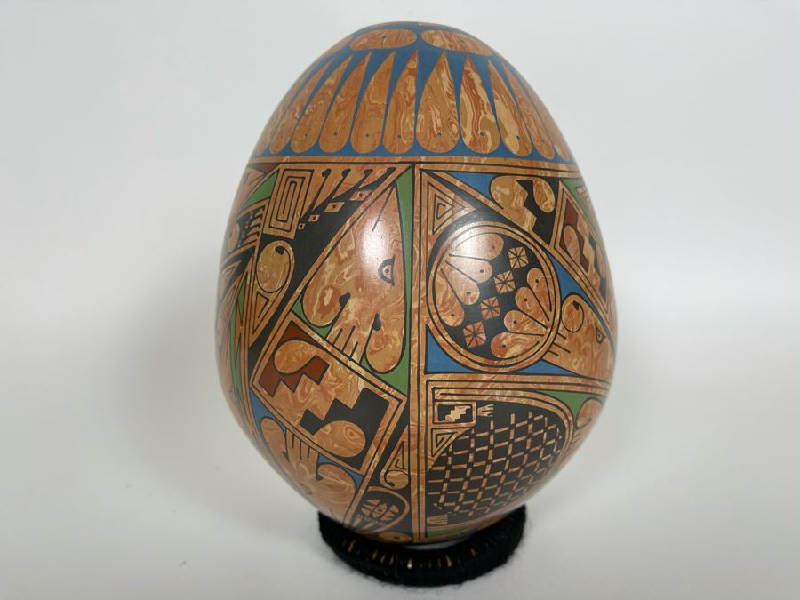 Signed Mata Ortiz Indian Art Pottery Mexico 6W X 8.5H [Photo 2]