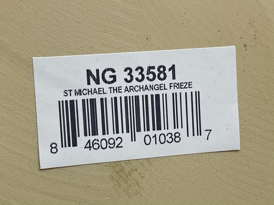 Resin Relief Wall Plaque Of Saint Michael The Archangel Frieze 21W X 20H [Photo 11]