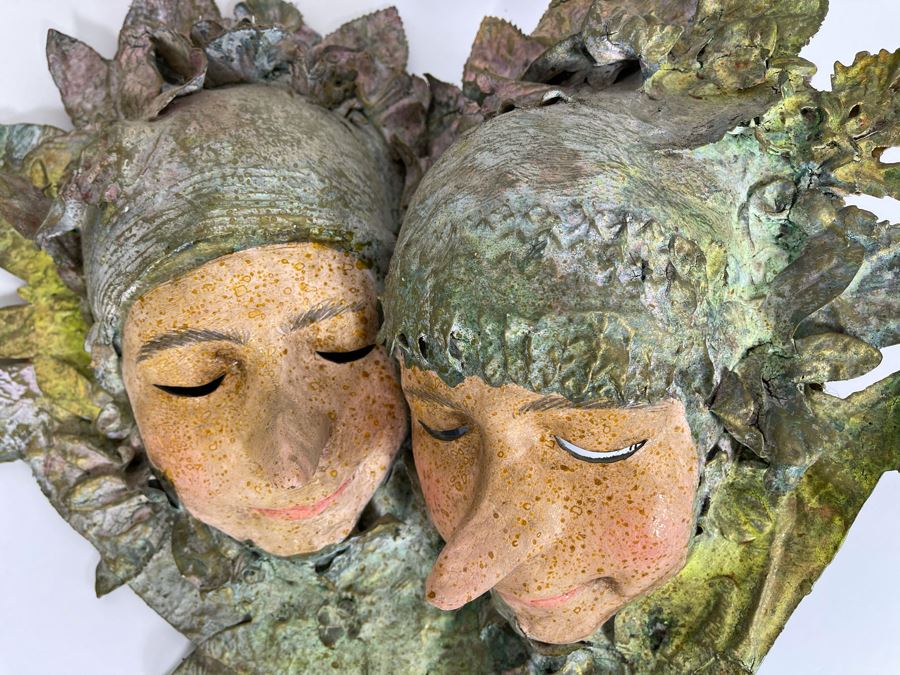 Handmade Italian Mask By Prof. Agostino Dessi Collections Alice Atelier - Masks For Italian Theatre Florence, Italy 16W X 16H [Photo 8]