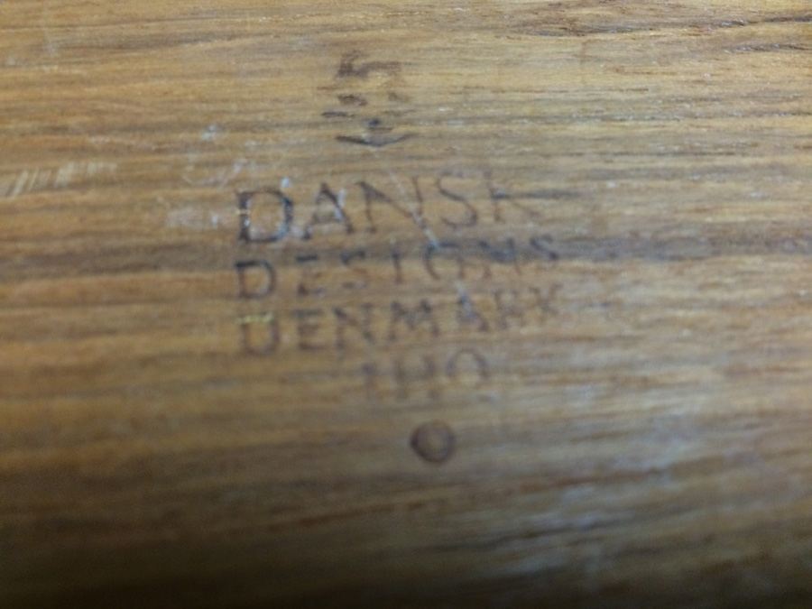 DANSK Designs Denmark Teak Ice Bucket - 9' in Diameter [Photo 4]