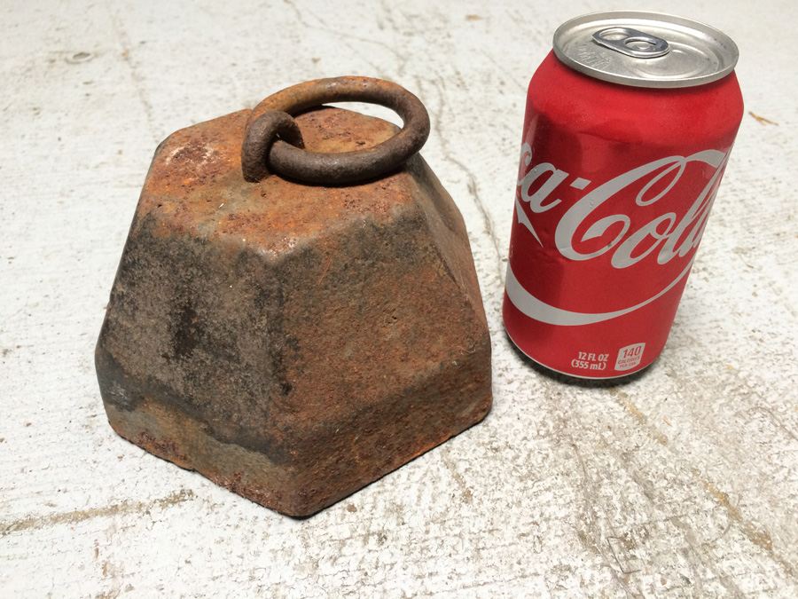 Vintage Cast Iron Horse Tether Weight Doorstop