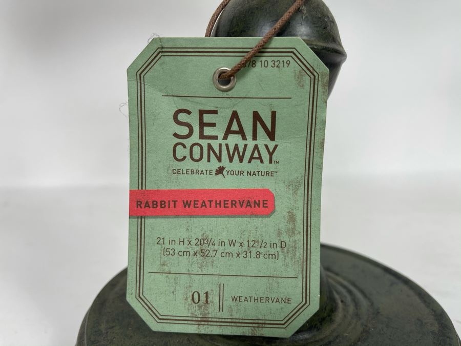 Sean Conway Rabbit Weathervane 20.75W X 12.5D X 21H [Photo 6]