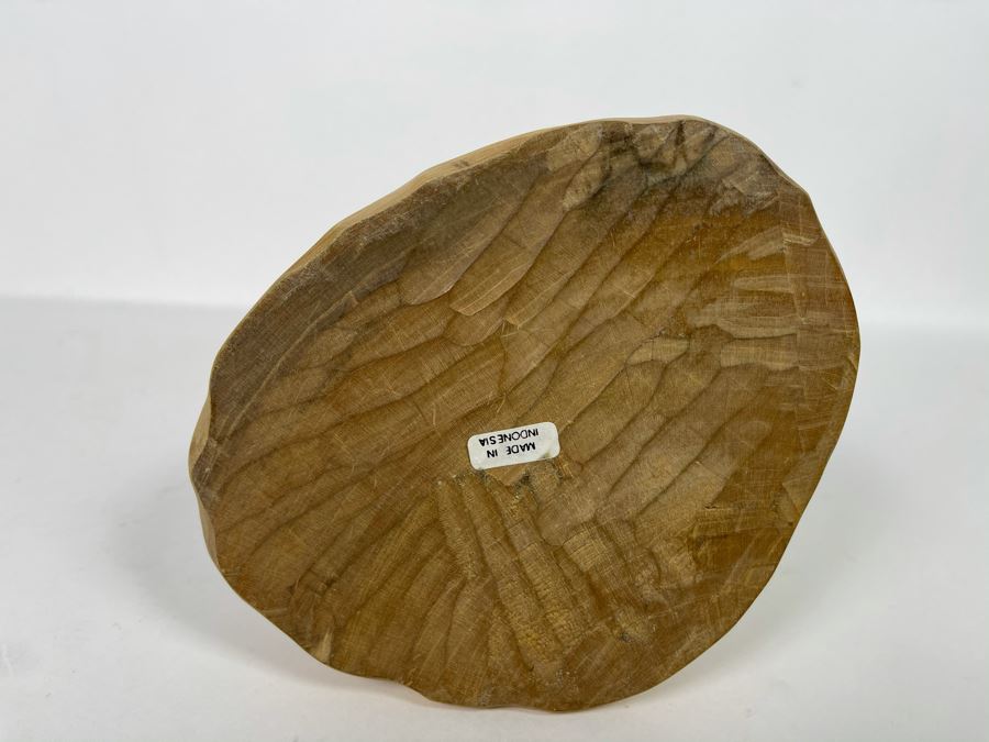 Wooden Carved Buddha Statue From Indonesia 7H [Photo 8]