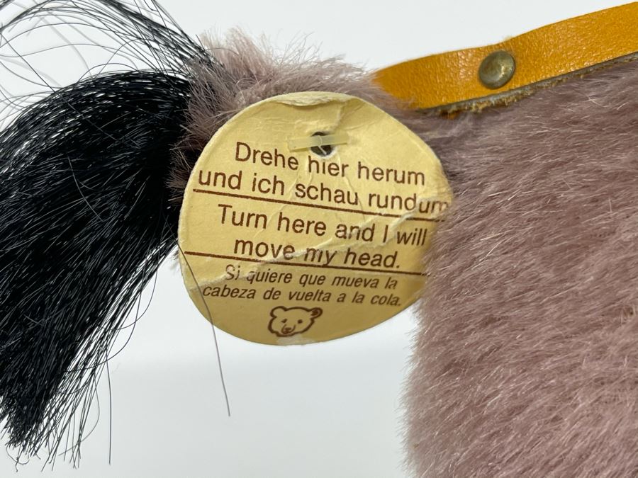 Original Steiff Donkey With Tags 9W X 6H [Photo 7]