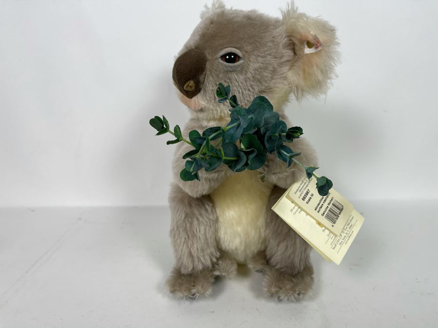 Signed Original Steiff Koala Bear With Tags Signed By The President Of Steiff Paul H. Johnson 13H [Photo 4]