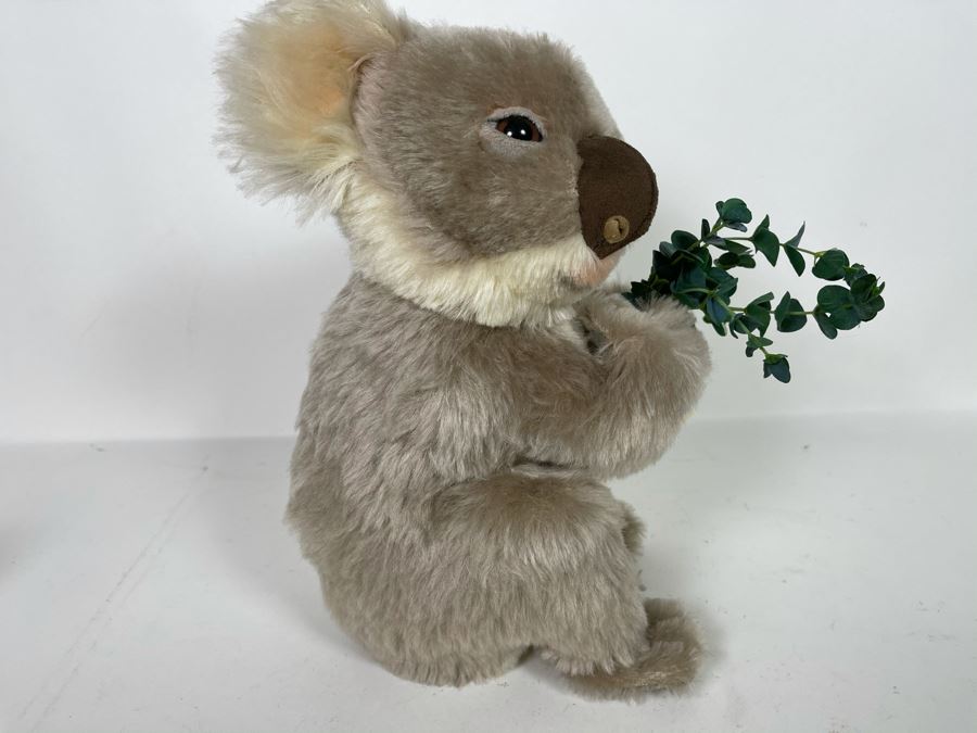Signed Original Steiff Koala Bear With Tags Signed By The President Of Steiff Paul H. Johnson 13H [Photo 7]