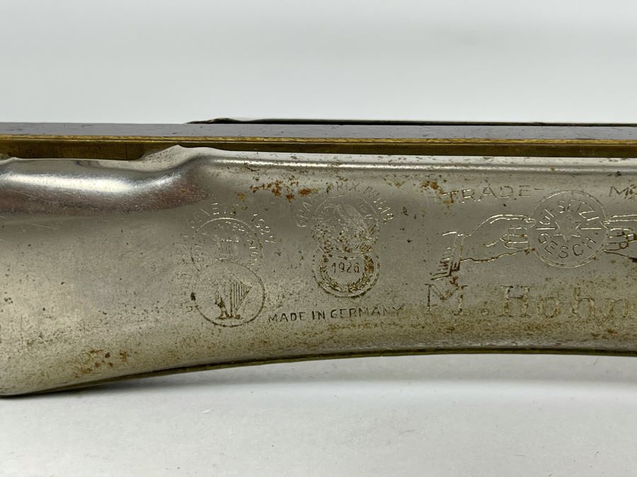 Pair Of Vintage M. Hohner Harmonicas Echo And The Chromonica [Photo 13]