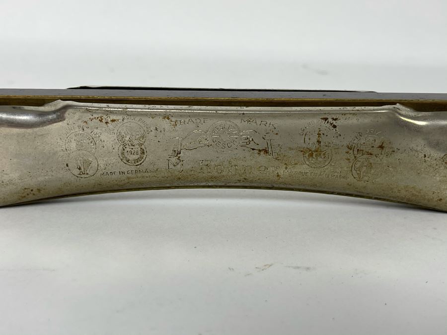 Pair Of Vintage M. Hohner Harmonicas Echo And The Chromonica [Photo 11]