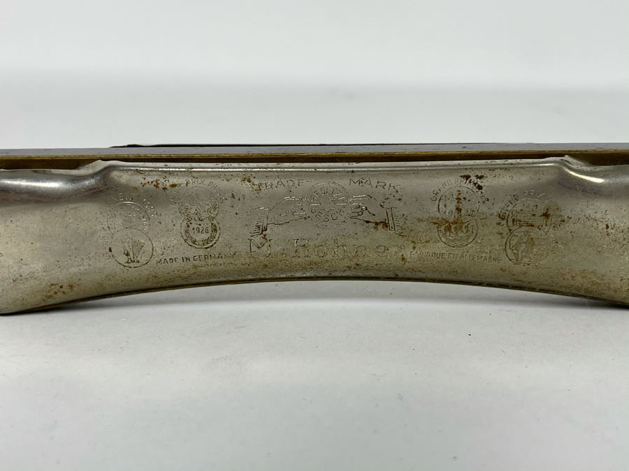 Pair Of Vintage M. Hohner Harmonicas Echo And The Chromonica [Photo 12]