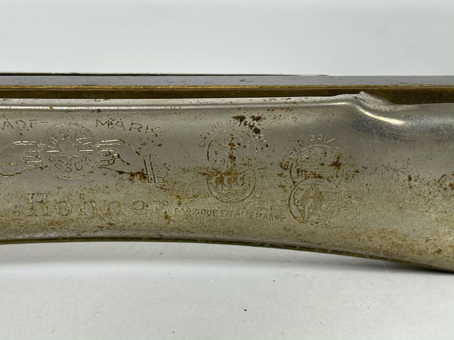 Pair Of Vintage M. Hohner Harmonicas Echo And The Chromonica [Photo 14]