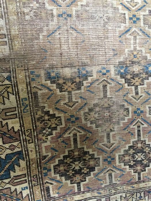 Handmade Geometric Wool Area Rug - 43' x 59'  [Photo 2]