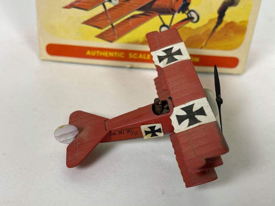 Bachmann Mini-Planes Authentic Scale Fokker DR-1 Red Baron German Model Plane With Box [Photo 4]