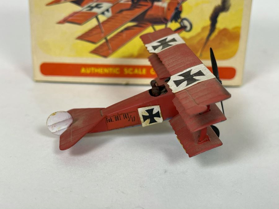 Bachmann Mini-Planes Authentic Scale Fokker DR-1 Red Baron German Model Plane With Box [Photo 3]