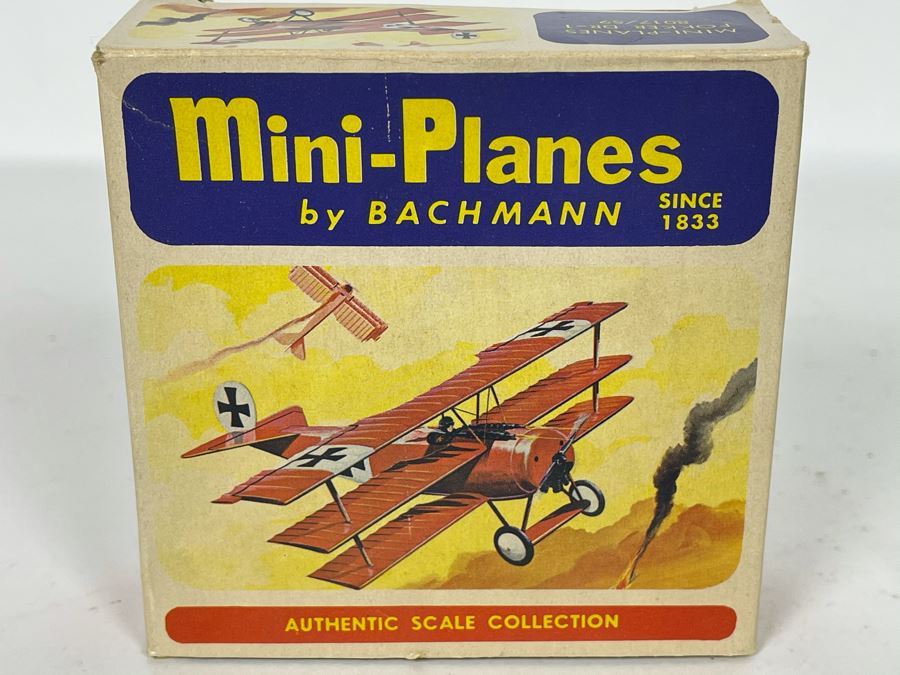 Bachmann Mini-Planes Authentic Scale Fokker DR-1 Red Baron German Model Plane With Box [Photo 7]