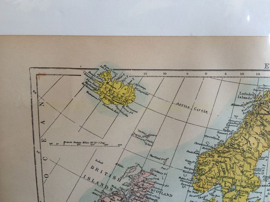 Vintage Map of Europe [Photo 8]