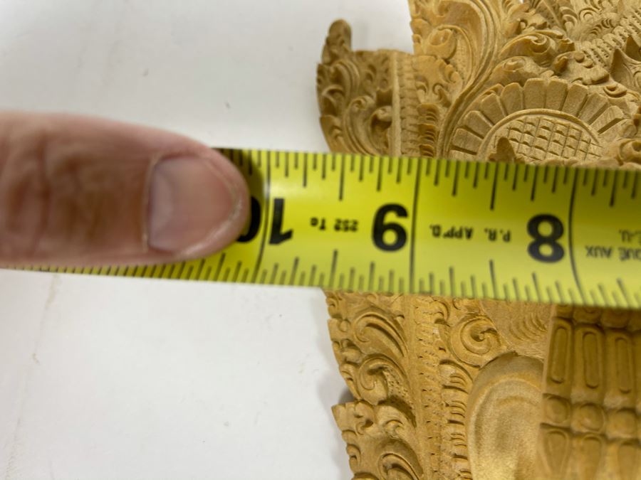 Balinese Mother Earth Crocodile Wooden Carved Mask By Komang Agus Novica Collection Indonesia 10W X 11H [Photo 14]