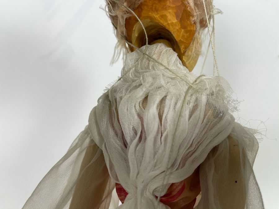 Original Czech Hand Carved Wooden Marionette Puppet 20L [Photo 14]