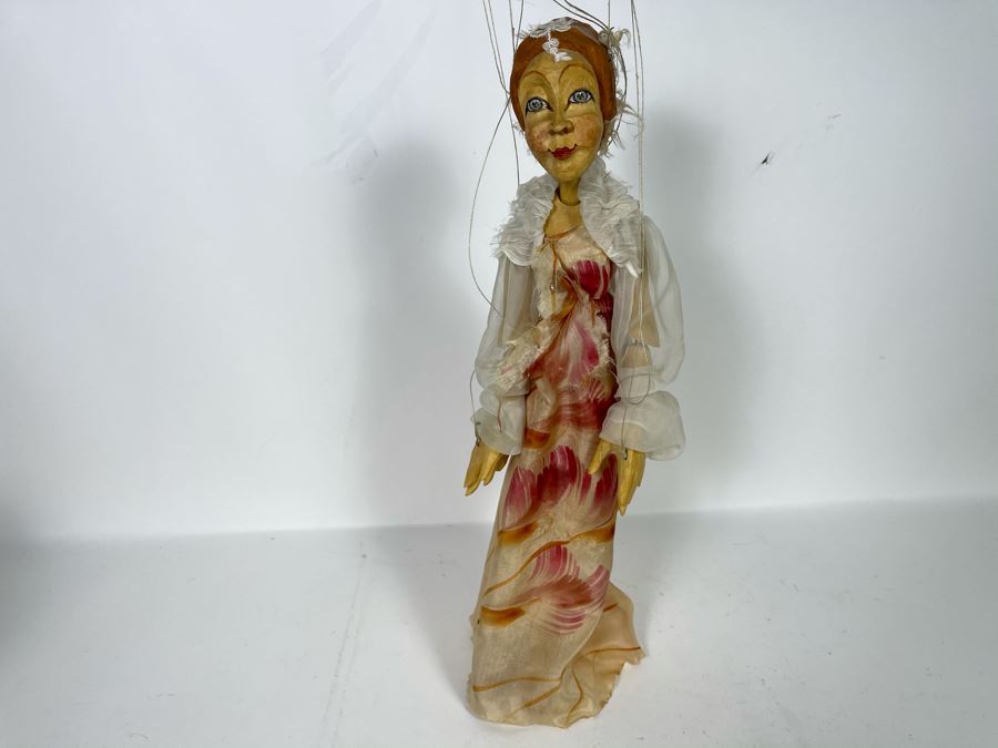Original Czech Hand Carved Wooden Marionette Puppet 20L [Photo 4]