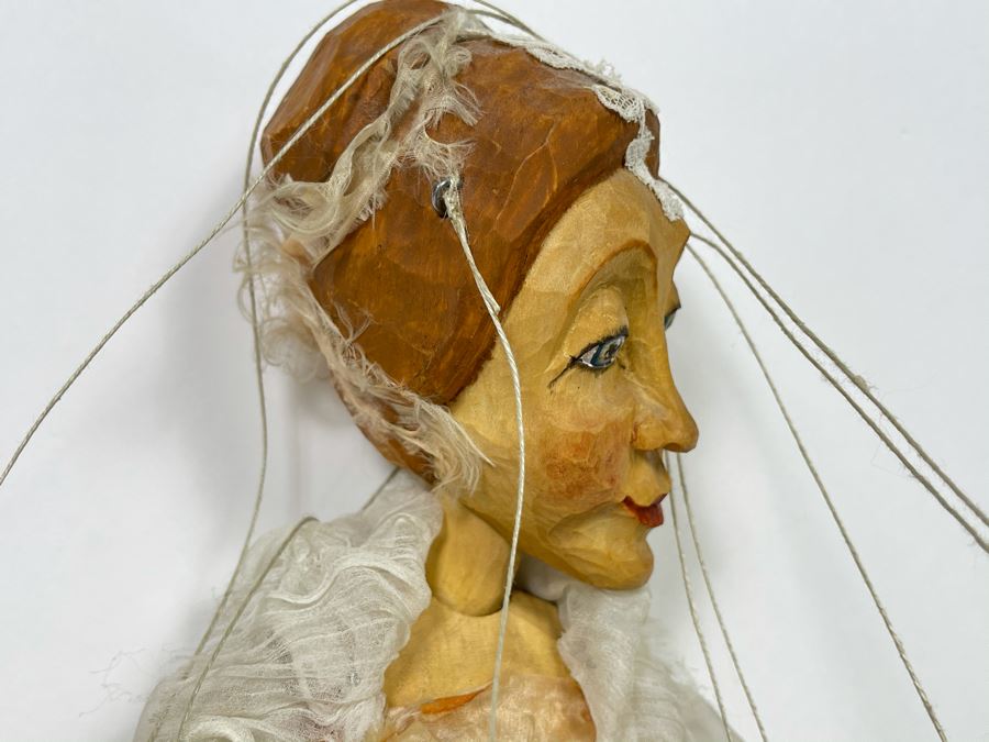 Original Czech Hand Carved Wooden Marionette Puppet 20L [Photo 8]