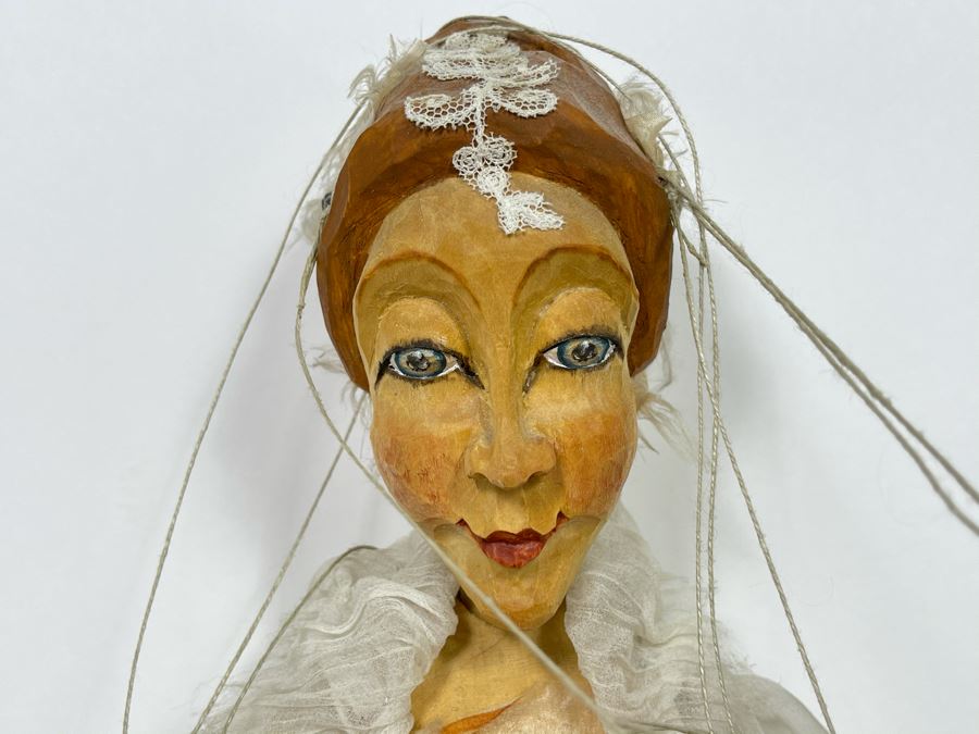 Original Czech Hand Carved Wooden Marionette Puppet 20L [Photo 7]
